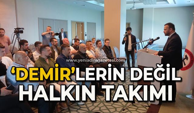 'Demir'lerin değil halkın takımı!