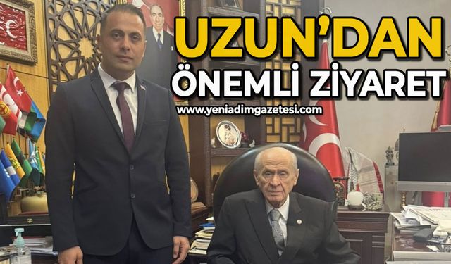 Ümit Uzun MHP Lideri Devlet Bahçeli'yi ziyaret etti