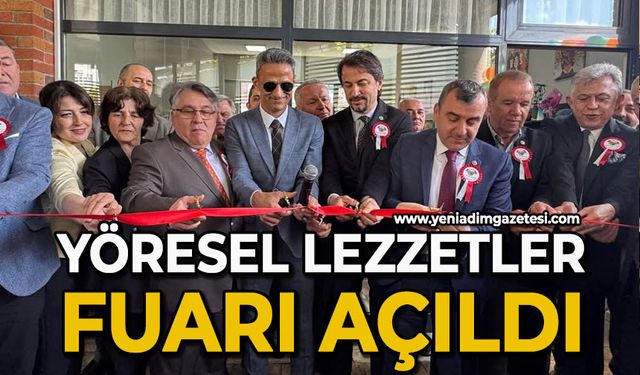 Yöresel Lezzetler Fuarı açıldı
