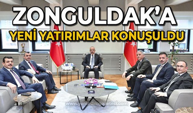 Zonguldak'a yeni yatırımlar konuşuldu
