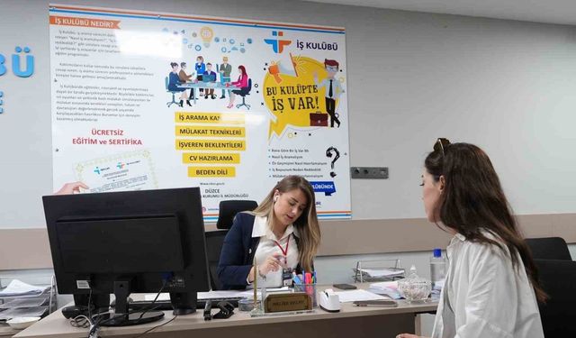 2 bin 500 kişi iş buldu