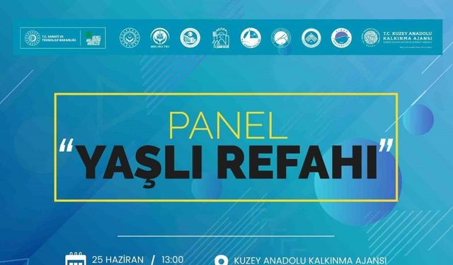 3 ildeki yaşlıların refahı panelde ele alınacak