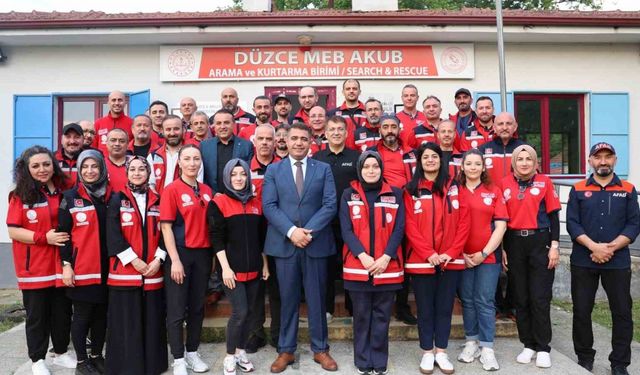 Arama kurtarma ekibi yeni binasına taşındı