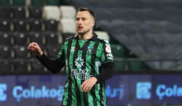 Josip Vukovic’ten Kocaelispor camiasına duygusal veda