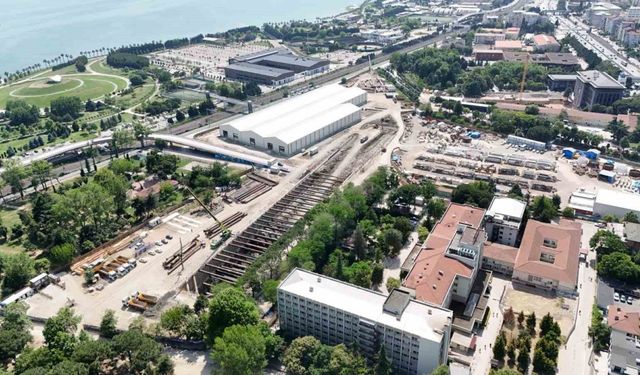 Metro Projesi’nde çalışmalar devam ediyor