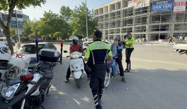Motosiklet kullanımı artınca denetimler sıklaştırıldı