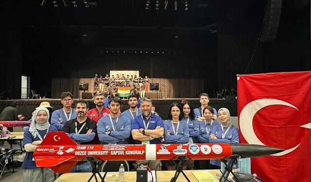 Roket takımı uluslararası arenada
