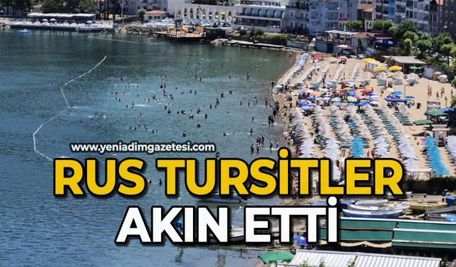 Rus tursitler akın etti