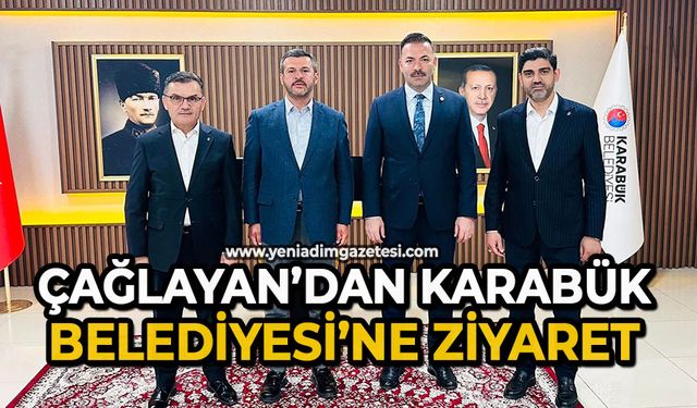 Mustafa Çağlayan‘dan Karabük Belediyesi’ne ziyaret