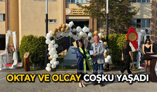 Oktay ve Olcay coşku yaşadı