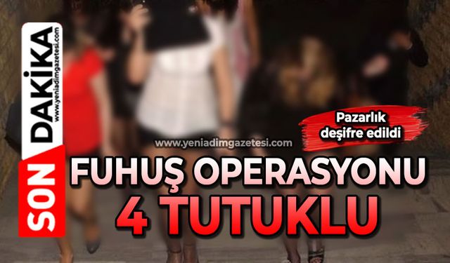 Fuhuş operasyonunda 4 tutuklama