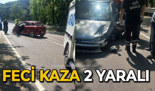 Feci kaza: 2 yaralı