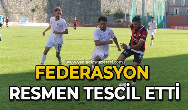 Federasyon resmen tescil etti