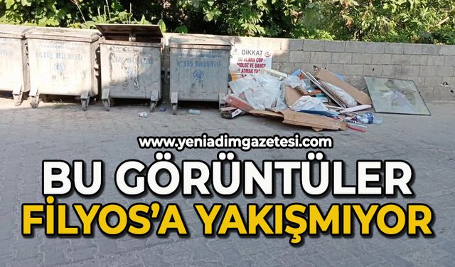 Bu görüntüler Filyos’a yakışmıyor!
