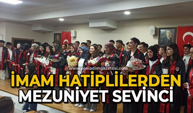İmam Hatiplilerden mezuniyet sevinci