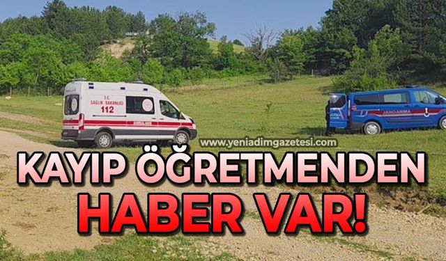 Kayıp öğretmenden haber var
