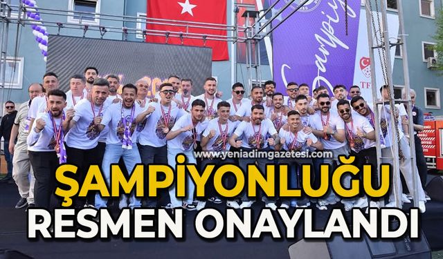 Şampiyonluğu resmen onaylandı