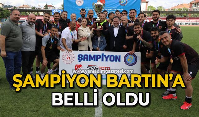 Şampiyon Bartın’a belli oldu
