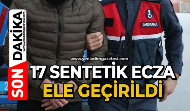 17 sentetik ecza ele geçirildi