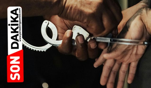 Otobüs durağının camlarını kıran şahıs tutuklandı