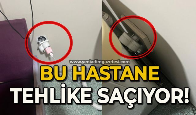 Bu hastane tehlike saçıyor!