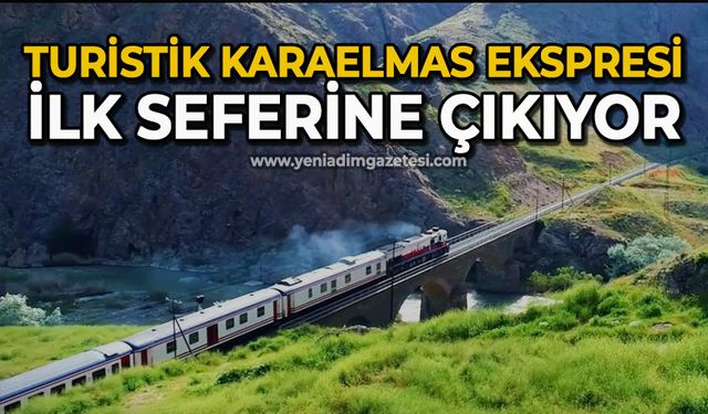 Turistik Karaelmas Ekspresi ilk seferine çıkıyor
