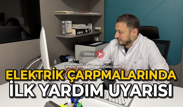 Elektrik çarpmalarında ‘İlk yardım’ uyarısı