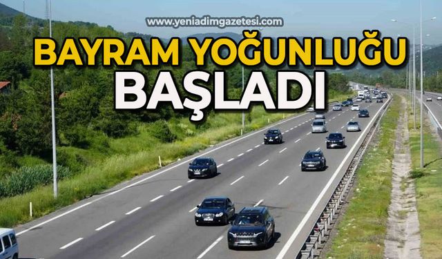 Bayram yoğunluğu başladı