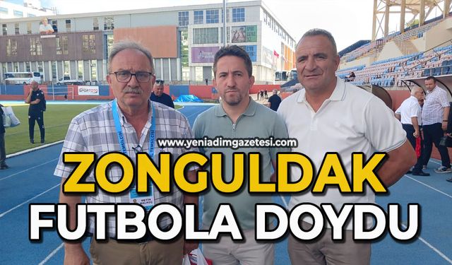 Zonguldak futbola doydu