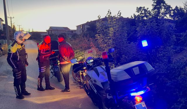 Polisten kaçan sürücüye: "Kaçarsan sonuçlarına katlanırsın"