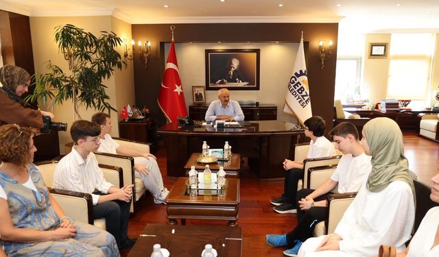 LGS birincilerini ağırladı