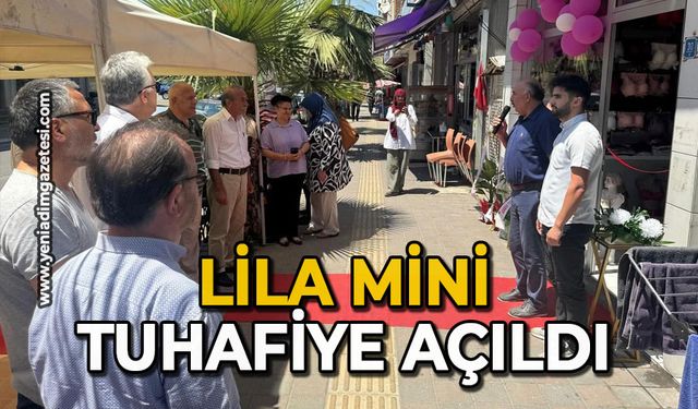 Lila Mini Tuhafiye açıldı