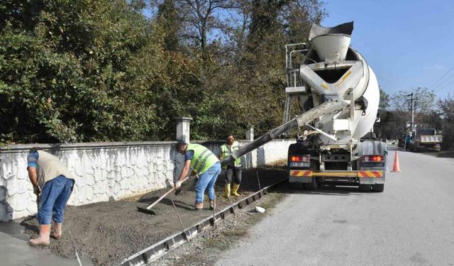 7 kilometre yeni yol açıldı