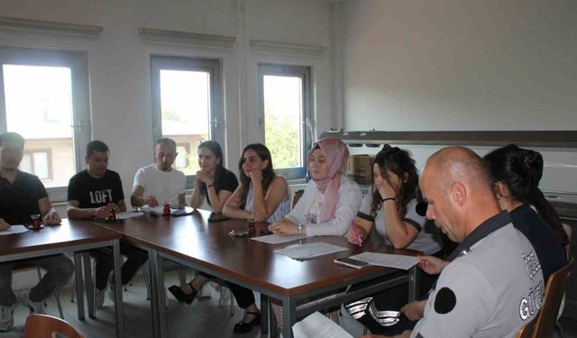 Afet ve acil durumlara hazırlık yaptılar