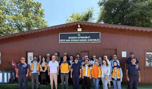 Denizden tıbbi tahliye eğitimi verildi