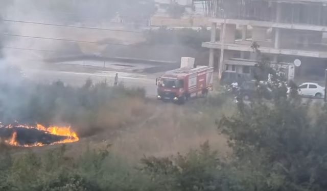 Düzce’de iki farklı noktada çıkan anız yangını söndürüldü