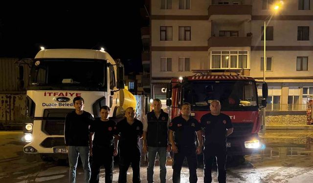 İtfaiye ekipleri İzmir’e yola çıktı