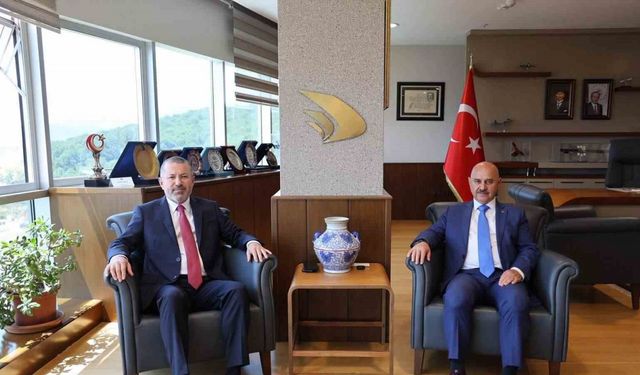 Rektör Kırışık’tan, Rektör Prof. Dr. Nedim Sözbir’e ziyaret