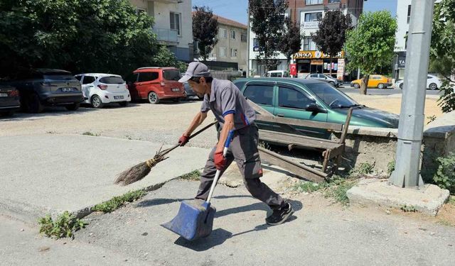 Temizlik işçisinin hayvan sevgisi takdir topladı