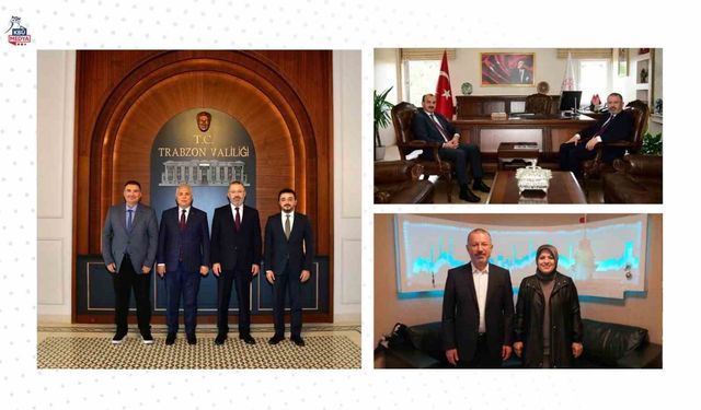 Trabzon’da Sosyalfest 2025 için görüşmeler gerçekleştirdi