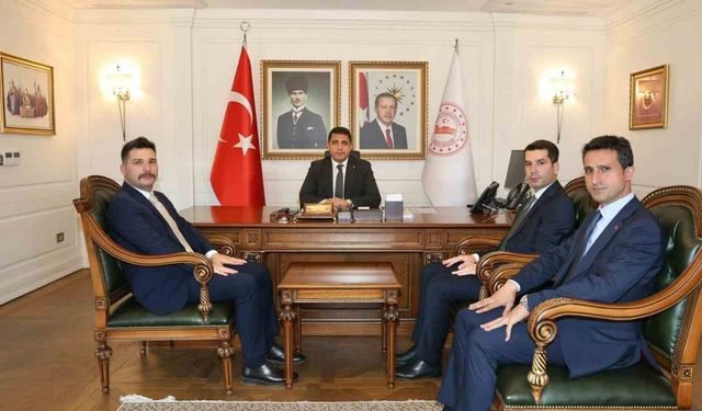 Vali Aslan, Kaymakam adaylarını ağırladı