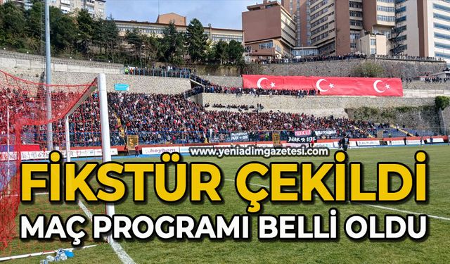 Fikstür çekildi, maç programı belli oldu