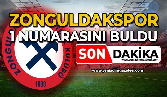 Zonguldakspor 1 numarasını buldu