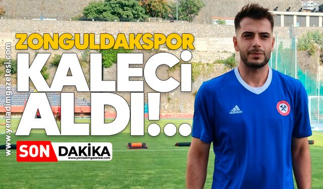 Zonguldakspor kaleci aldı