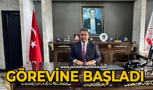Görevine başladı