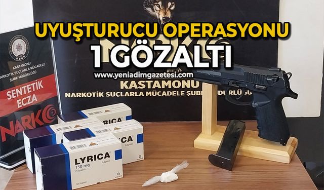 Uyuşturucu operasyonu: 1 gözaltı