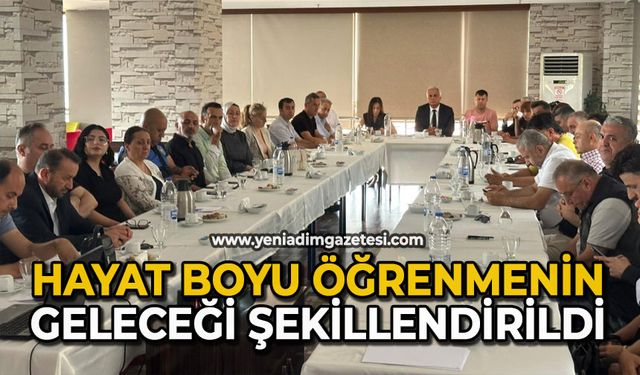 Hayat boyu öğrenmenin geleceği şekillendirildi