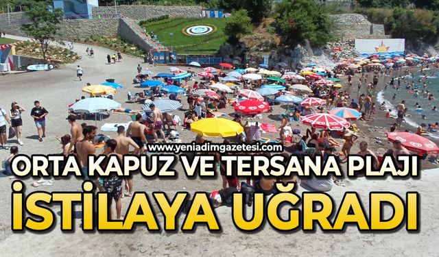Orta Kapuz ve Tersane Plajı istilaya uğradı