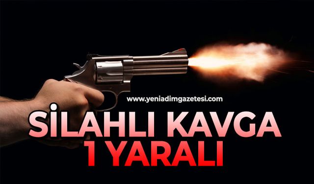 Silahlı kavga: 1 yaralı