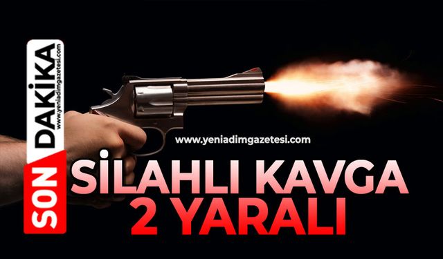 Silahlı kavga: 2 yaralı